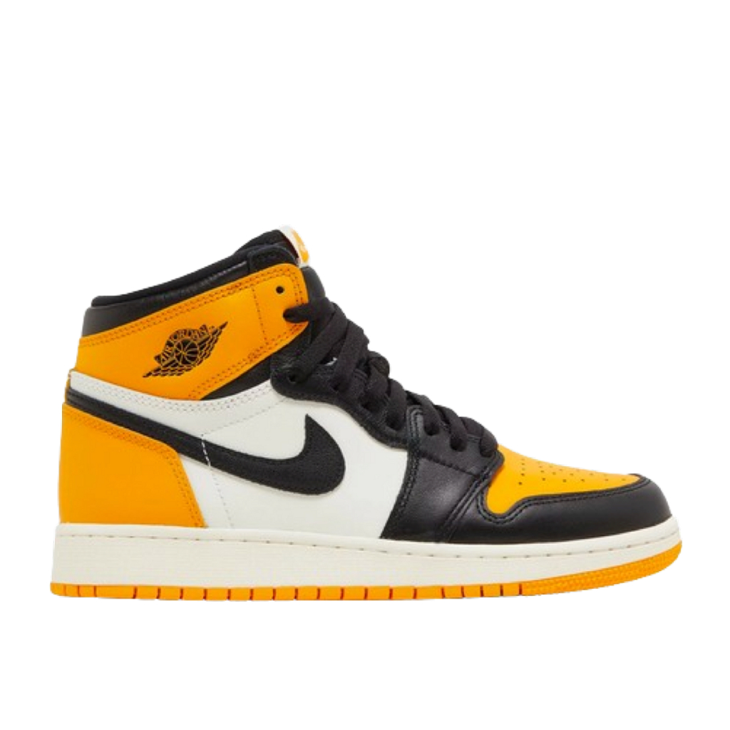 Jordan 1 Retro High OG Taxi Yellow Toe 100% Original
