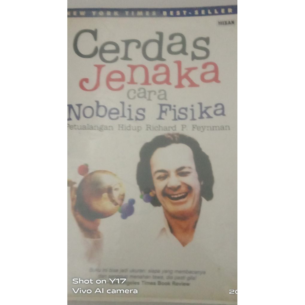 BUKU CERDAS JENAKA CARA NOBELIS FISIKA  CETAKAN 2002 BEKAS ORIGINAL
