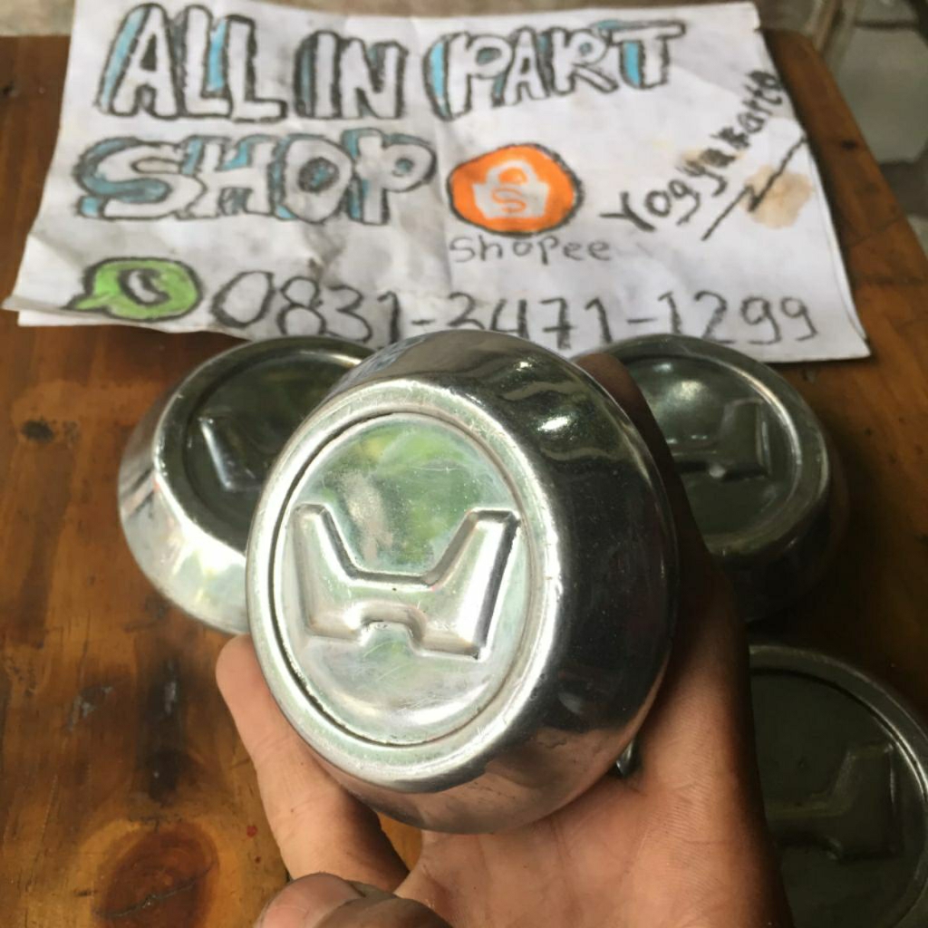 Center Cap / Dop Velg Kaleng Honda Civic Deluxe / Honda Life DLL (Original)