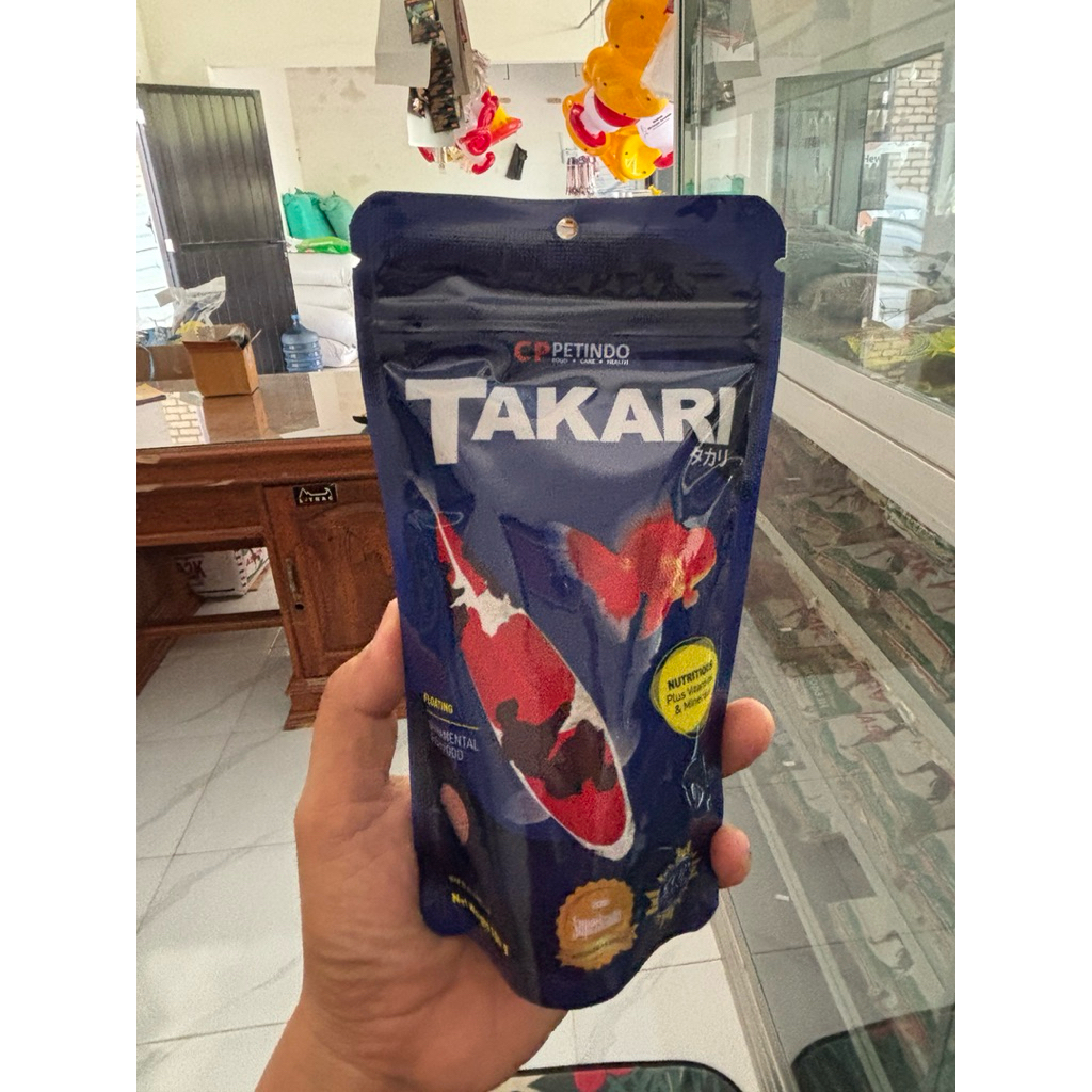 takari makanan ikan/takari