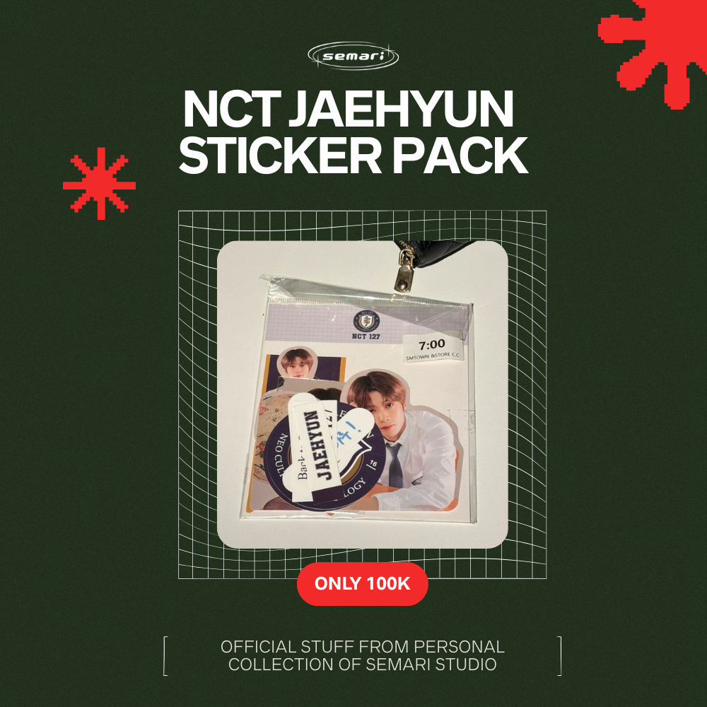 NCT 127 Jaehyun Official Sticker Pack from SMTown & Store