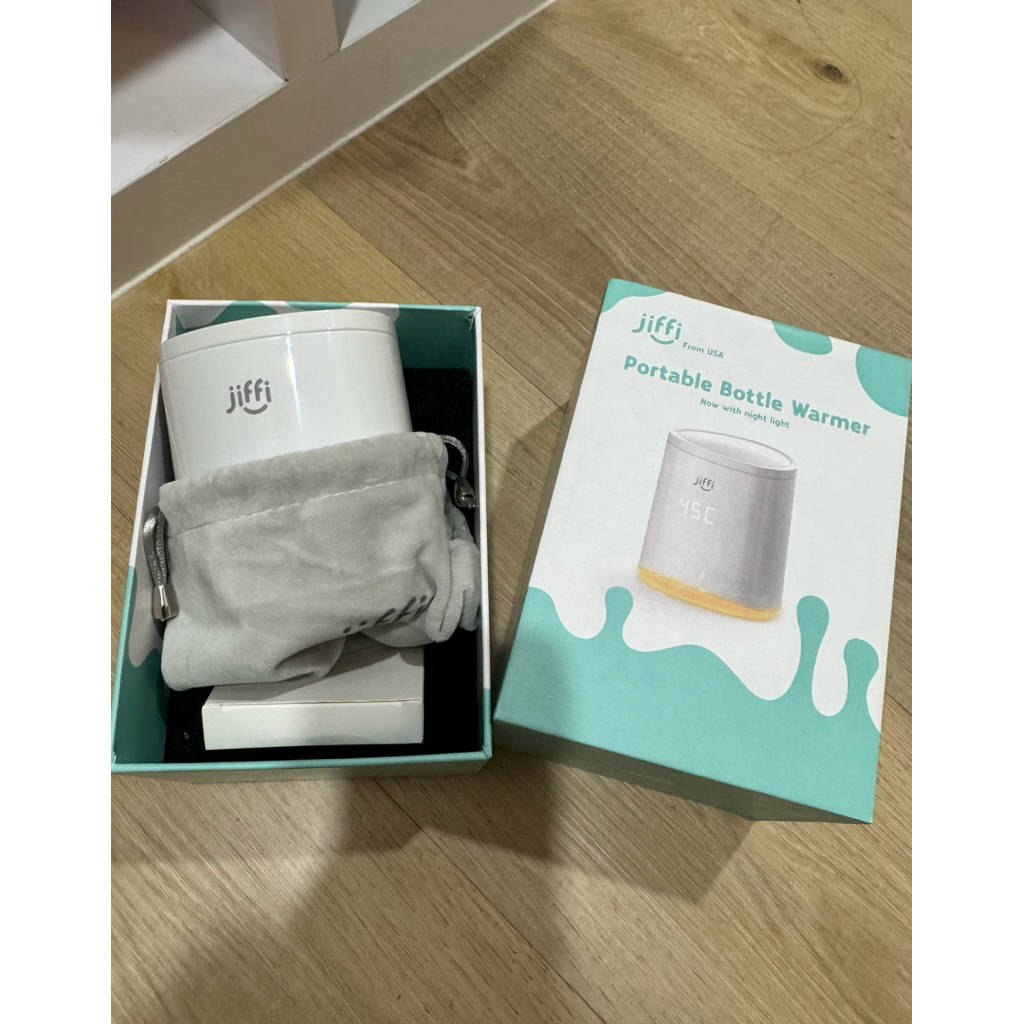 Jiffi portable bottle warmer