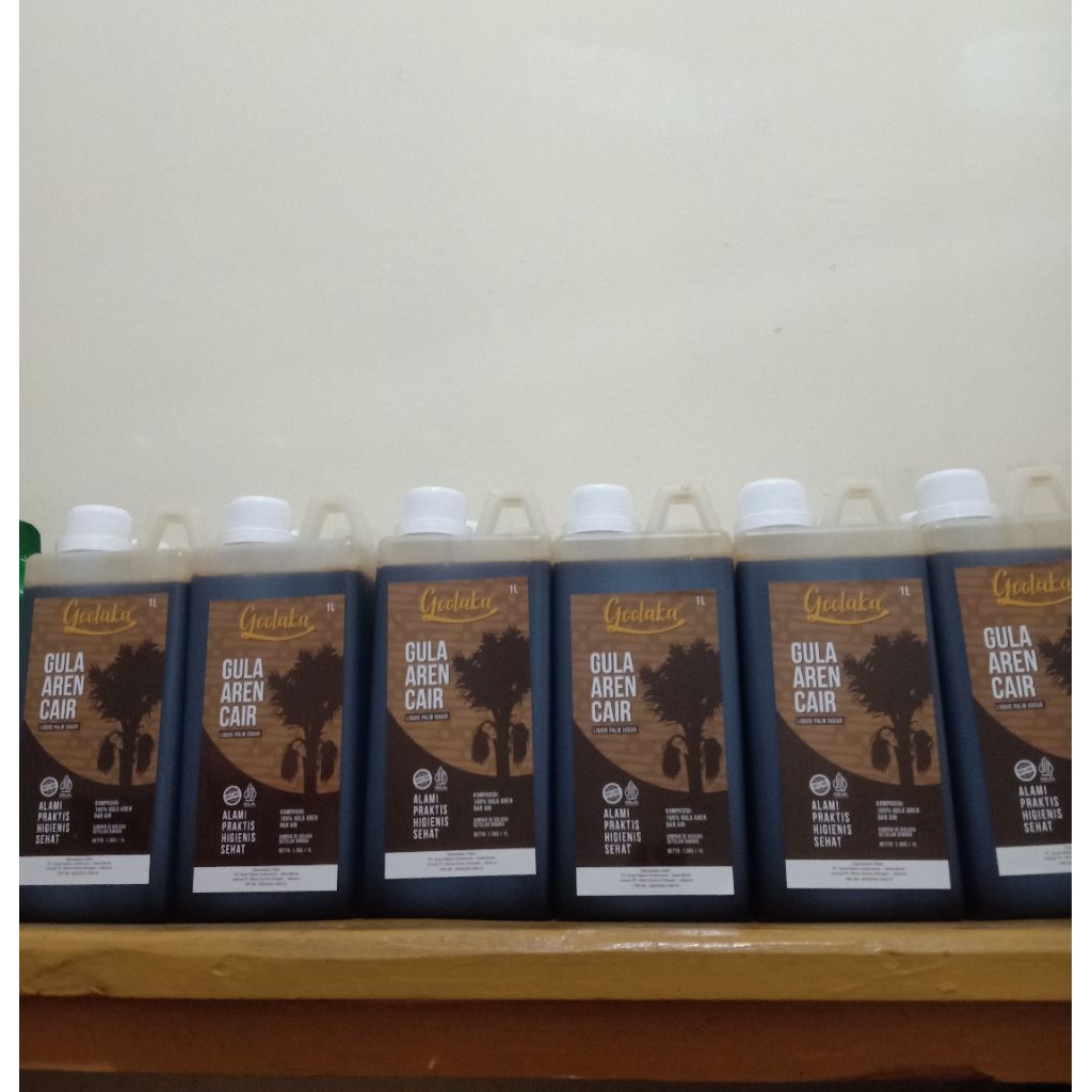 Gula Aren Cair Asli 1 Liter