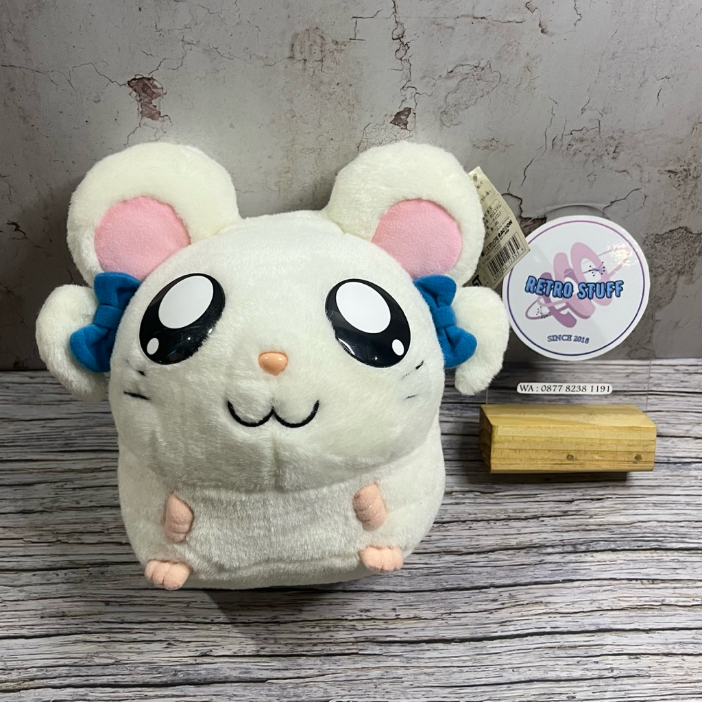 Boneka Hamtaro Gembul 25 Cm New Tag Original Japan