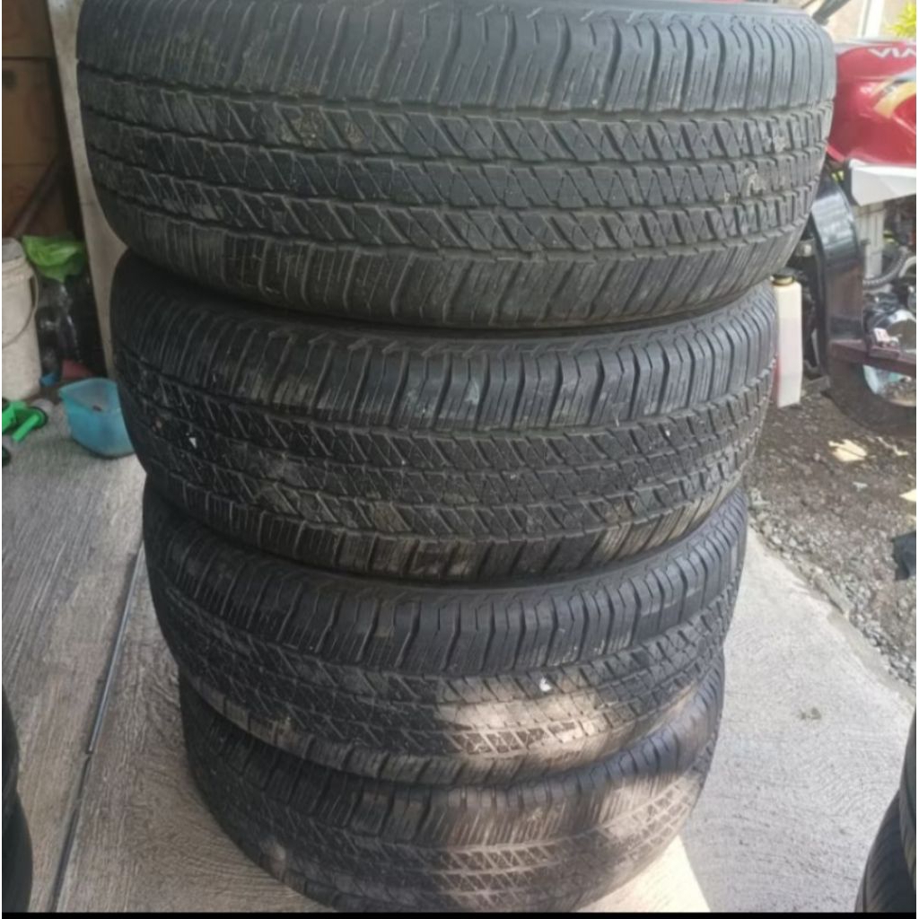 Ban Mobil Copotan Pajero Ring 18 Bridgestone Dueler 265/60 R18 Tubles