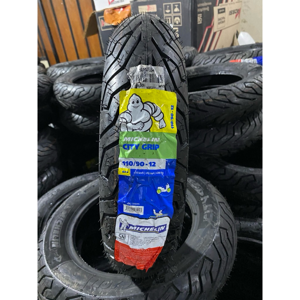 OBRAL BAN MICHELIN CITY GRIP UKURAN 110/90-12 TAHUN 2024