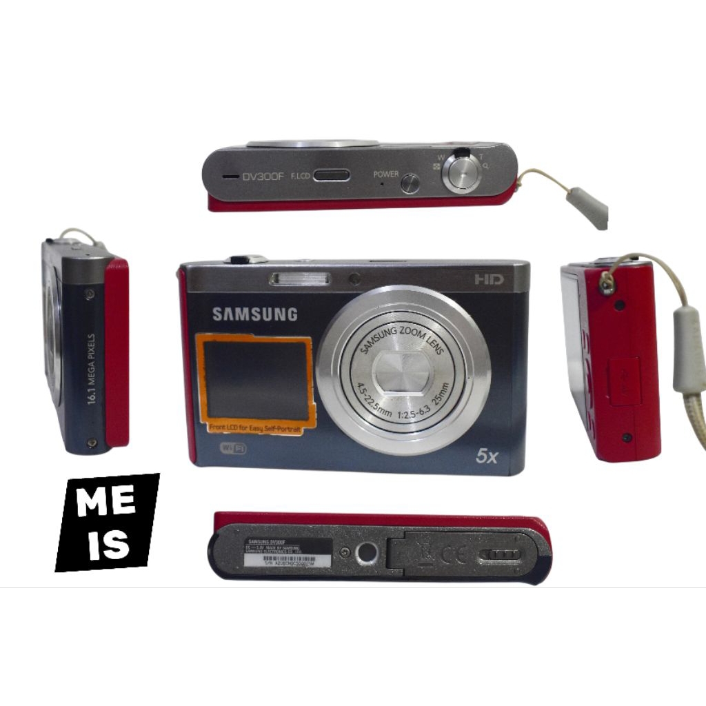 Digicam Samsung DV300F Mulus Banyak Bonus