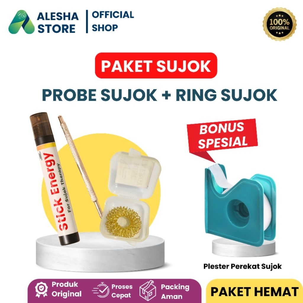 Paket Probe & Ring Sujok + bonus Spesial / Alat Sujok Ori GMI
