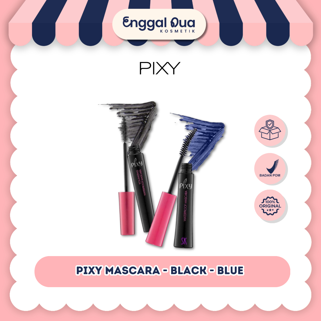 PIXY Maskara Series - Black - Blue