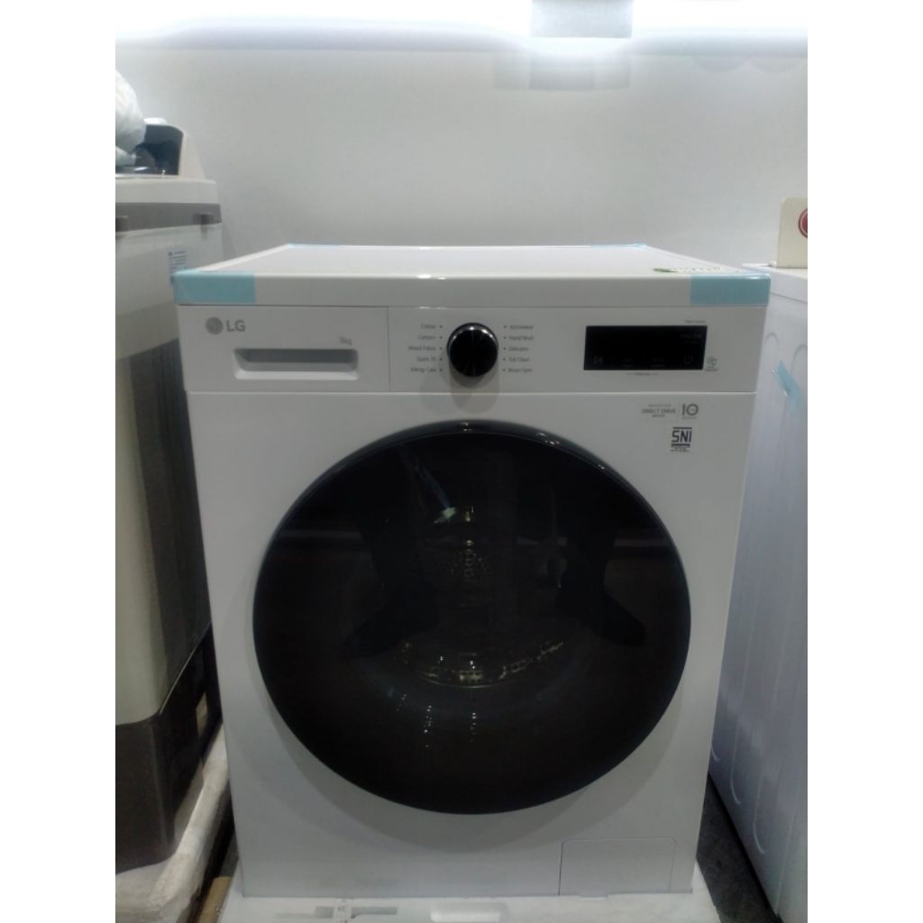 LG MESIN CUCI FB1209S5W FRONT LOADING 9 KG