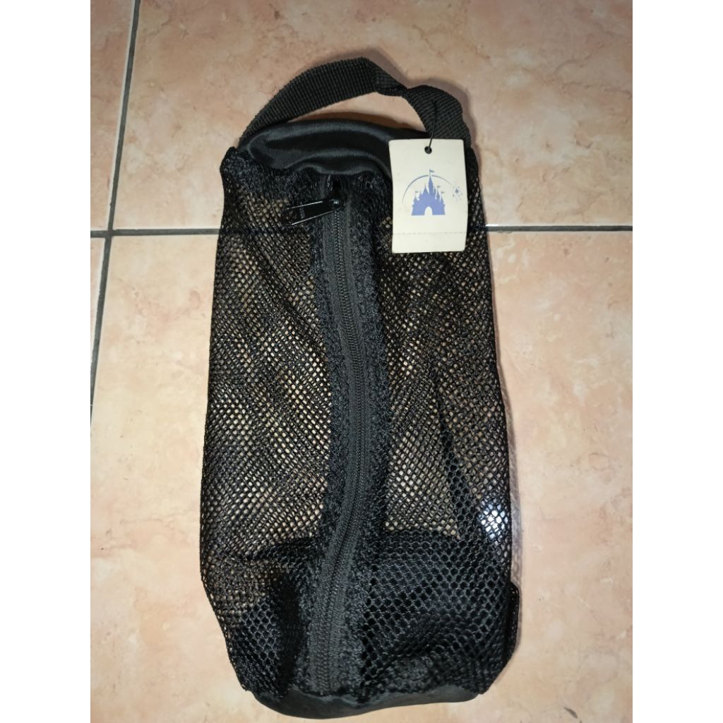 Dompet Serba Guna Pouch Jaring / Pencil Case Jala Disneyland HK Ori Ada Label Harga / Tag Price