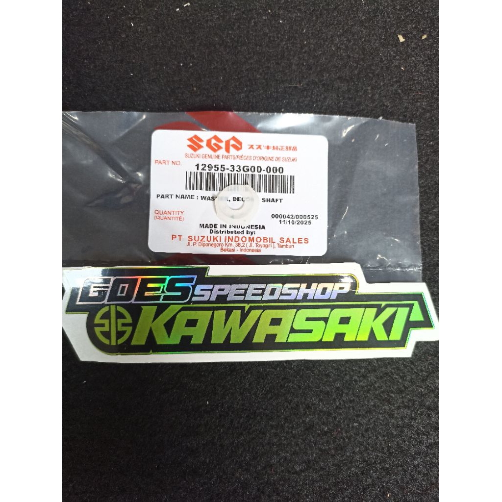 RING PLASTIK OTOMATIS DEKOMPRESI/WASHER NOKEN AS SKYWAVE/HAYATE/SPIN/SKYDRIVE/NEX LETS 12955-33G00-0