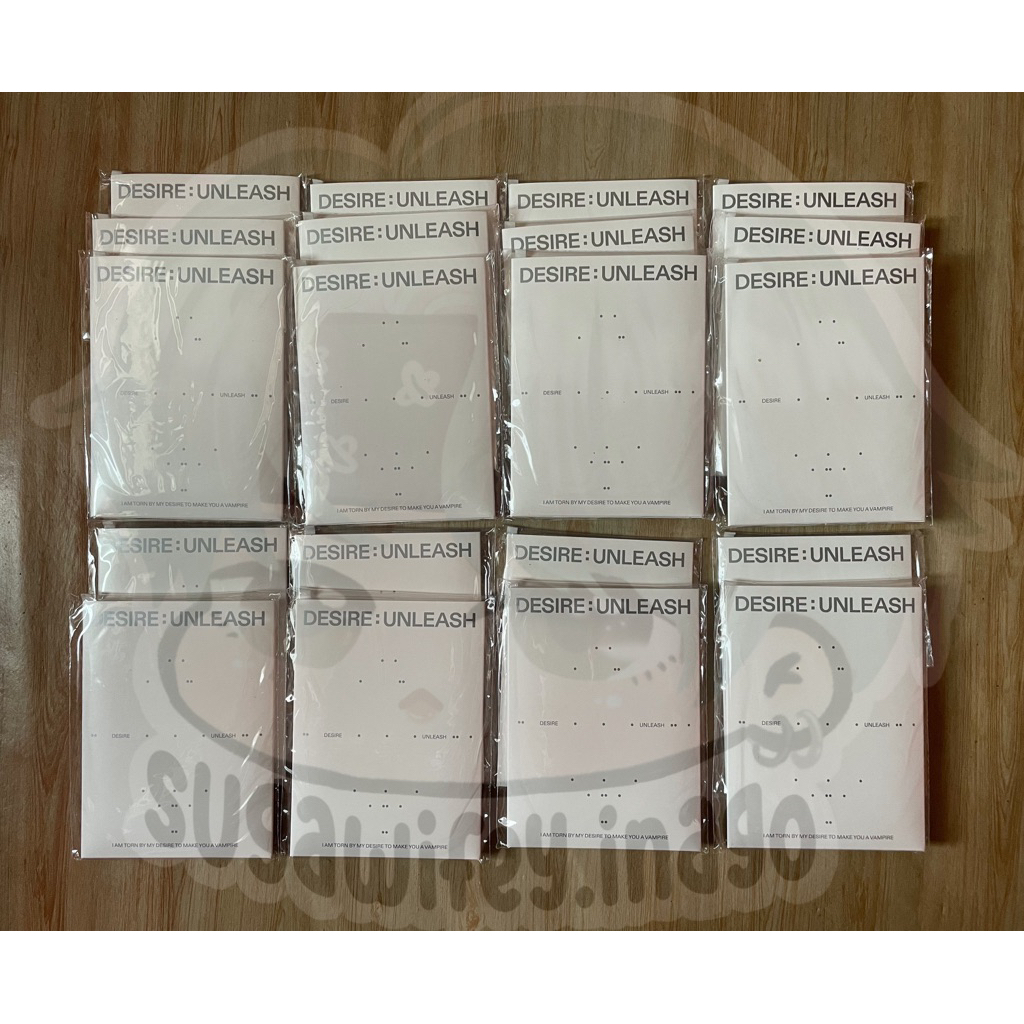 [PLNSN] ENHYPEN 6th MINI ALBUM [DESIRE : UNLEASH] WEVERSE VER / QR CODE ALBUM BACA DESKRIPSI