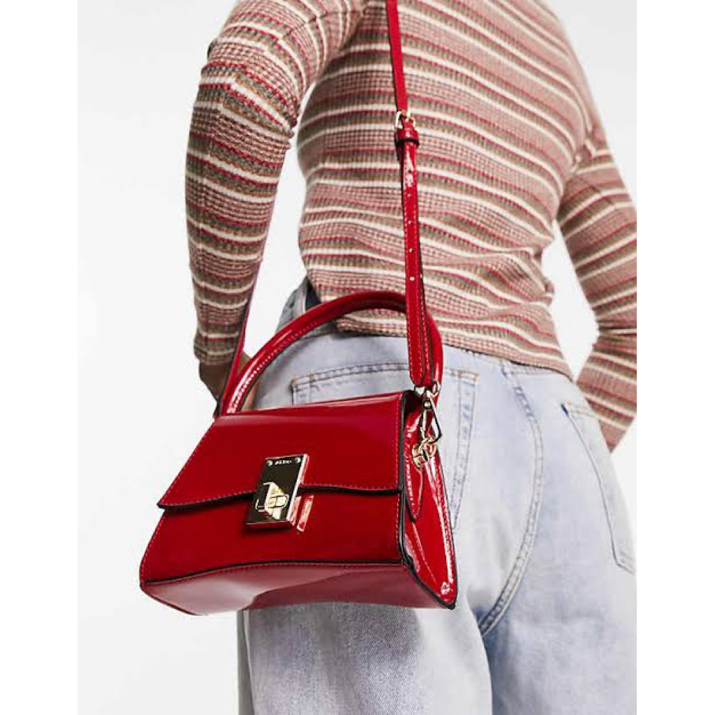 [Preloved] Aldo -  Women Top Handle Bag Red / Tas wanita