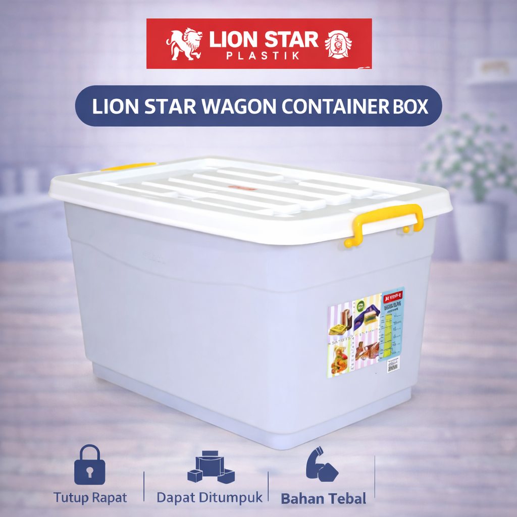 LION STAR : WAGON 125 BOX CONTAINER 125 LT
