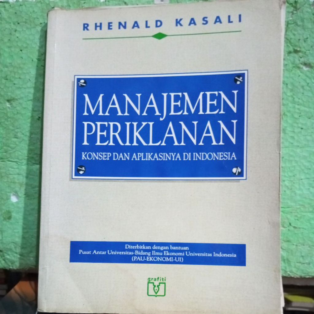 buku original manajemen periklanan