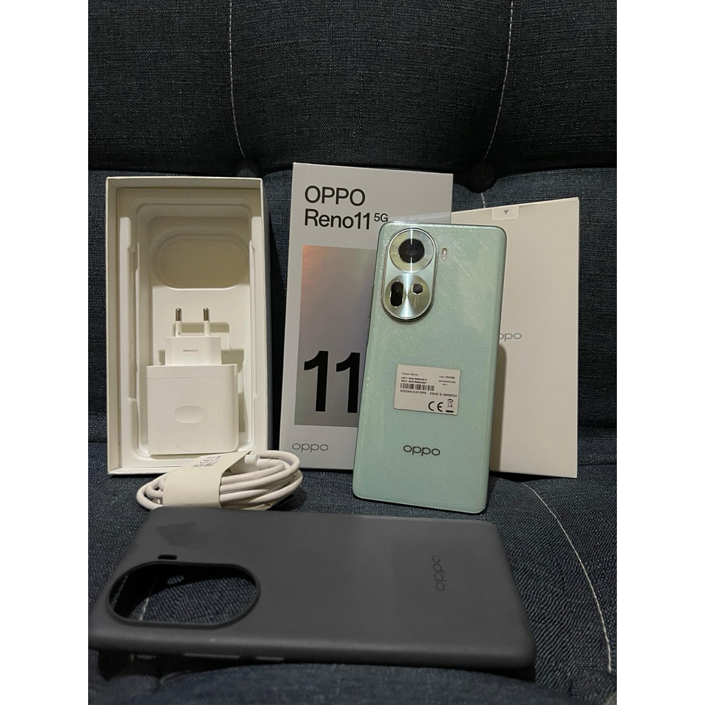 Oppo reno 11 5G 8/256gb Fullset Second