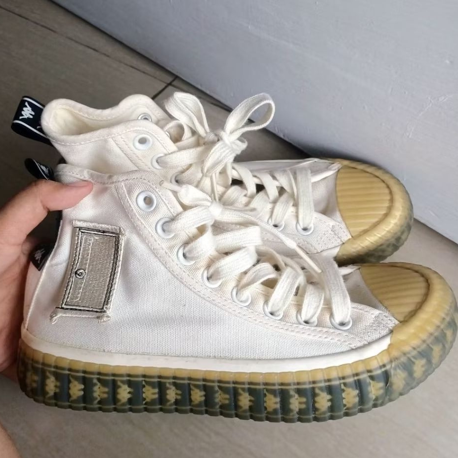 Kappa x Doraemon Size 37 | Sepatu Sneakers Converse Putih White Italy Itali