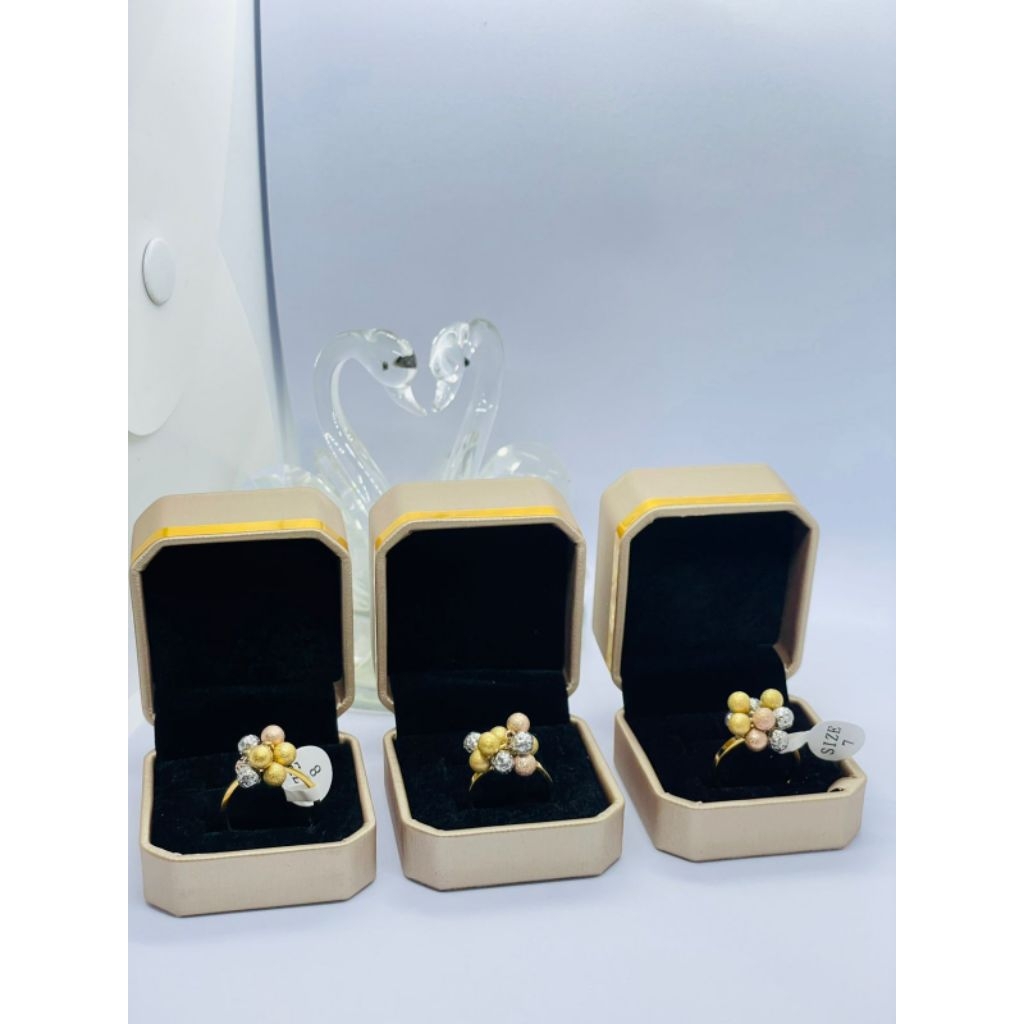 Cincin Boba Titanium Asli Cantik Viral