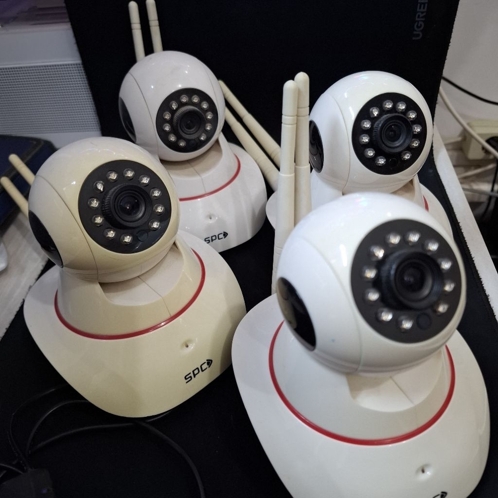 SPC Ipcam bekas rusak 4 buah termasuk adaptor