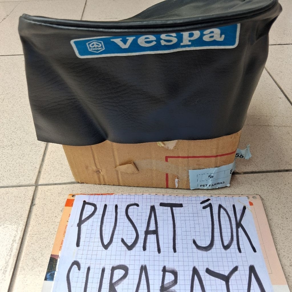 Kulit sarung cover jok VESPA SUPER PX lama carbu - vespa manual