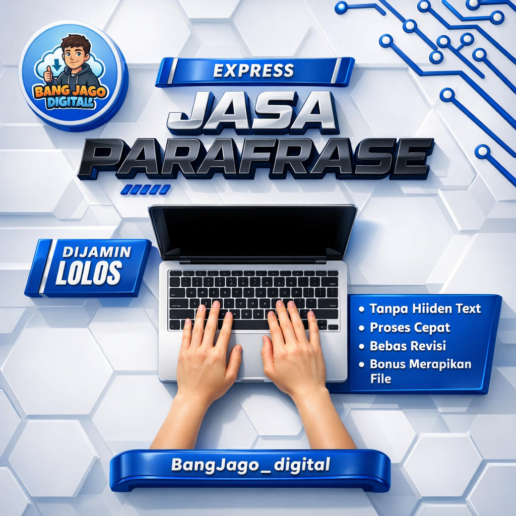 Jasa Parafrase Manual untuk Menurunkan Skor Plagiasi Aman tanpa Hidden Text