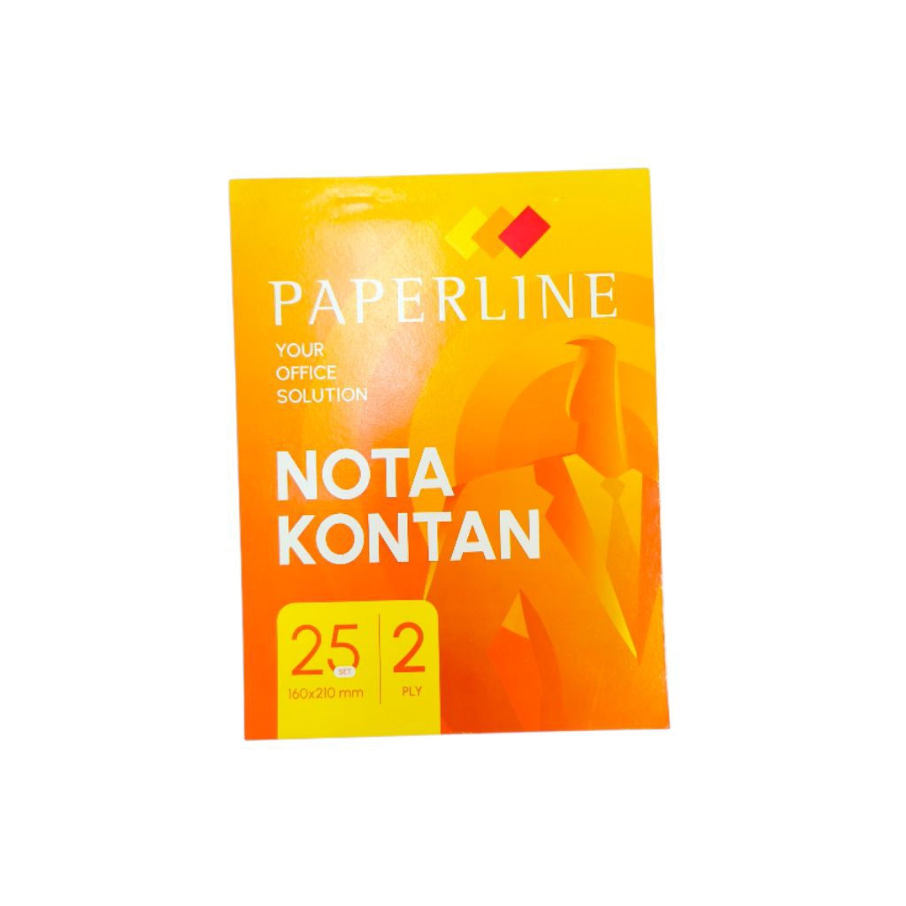 #Andremart# PAPERLINE NOTA KONTAN 25 SET 160X210 MM 2PLY