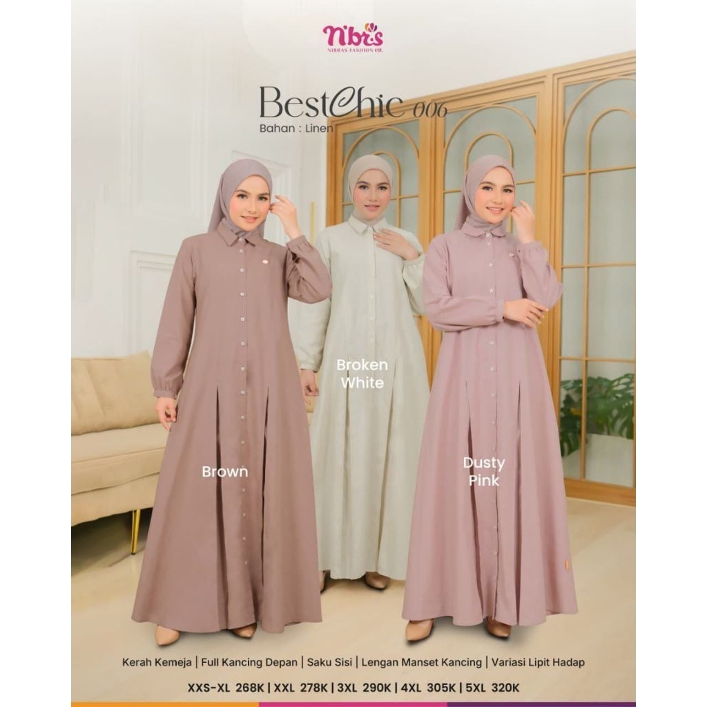 BESTCHIC 006// BESTCHIC NBRS// GAMIS POLOS// GAMIS MURCE// NBRS// NIBRAS//