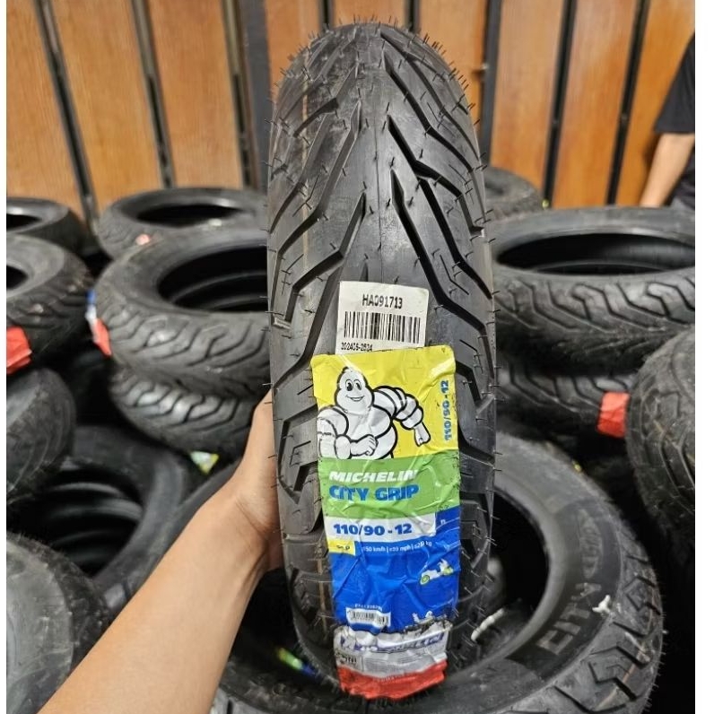 PROMO ban michelin 110/90-12 baru 2024 tipe city grip
