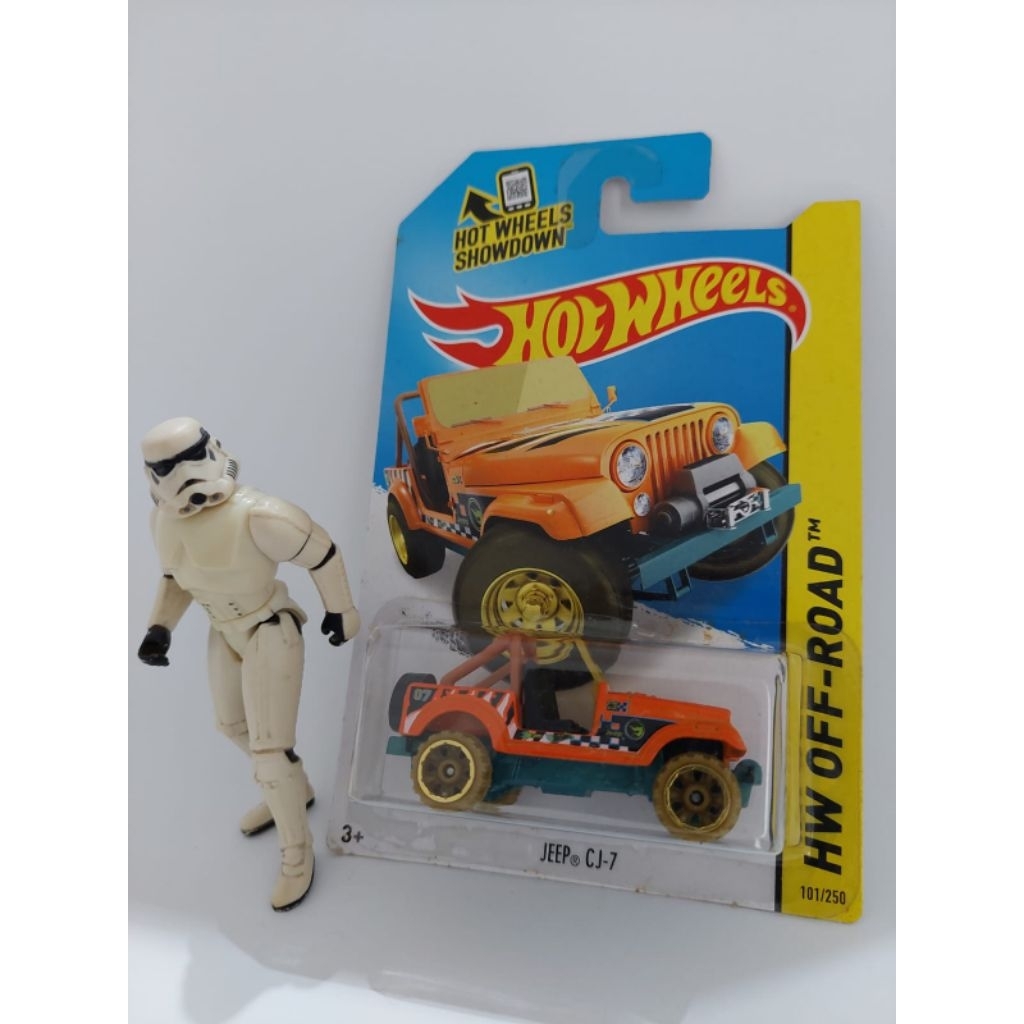 Hot Wheels Jeep CJ-7 orange
