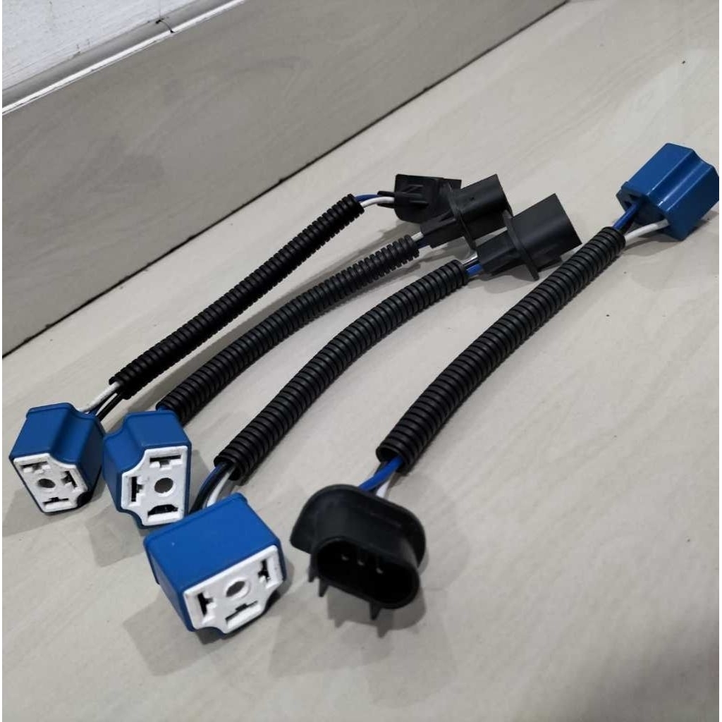 Socket Fitingan Lampu H4 Untuk Semua Motor tahan panas daymaker led