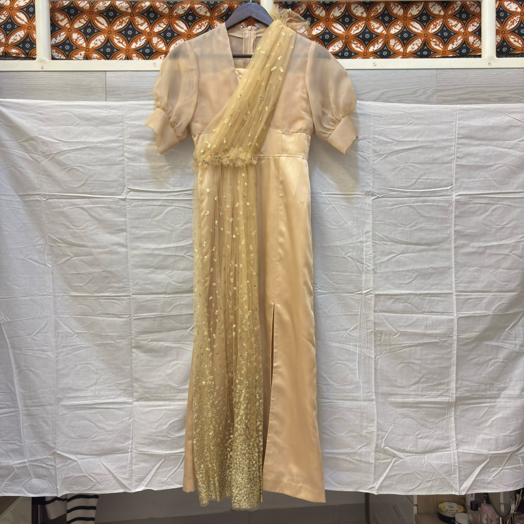 gaun dress pesta baju undangan wanita