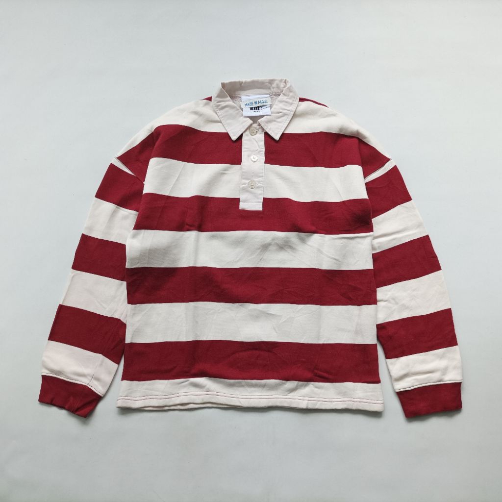New Kidz rugby sweater tebal size L pria K094