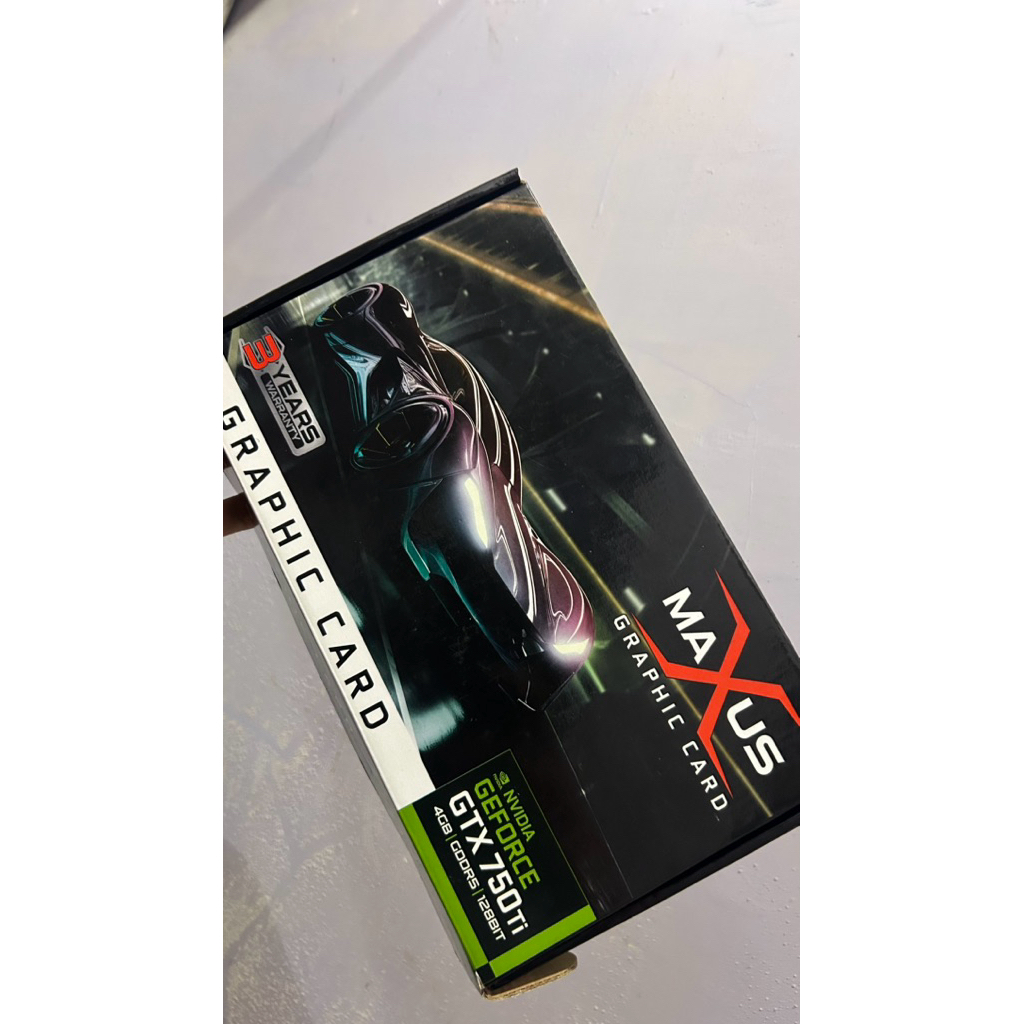 GTX 750ti 4gb MAXUS second