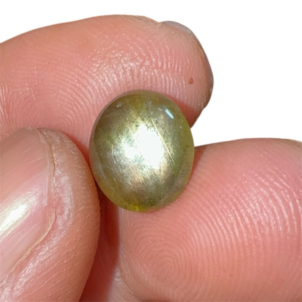 Natural batu mulia golden black star sapphire bangsing thailand | BDT-668