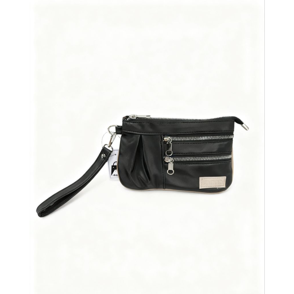 dompet 3 ruang resleting