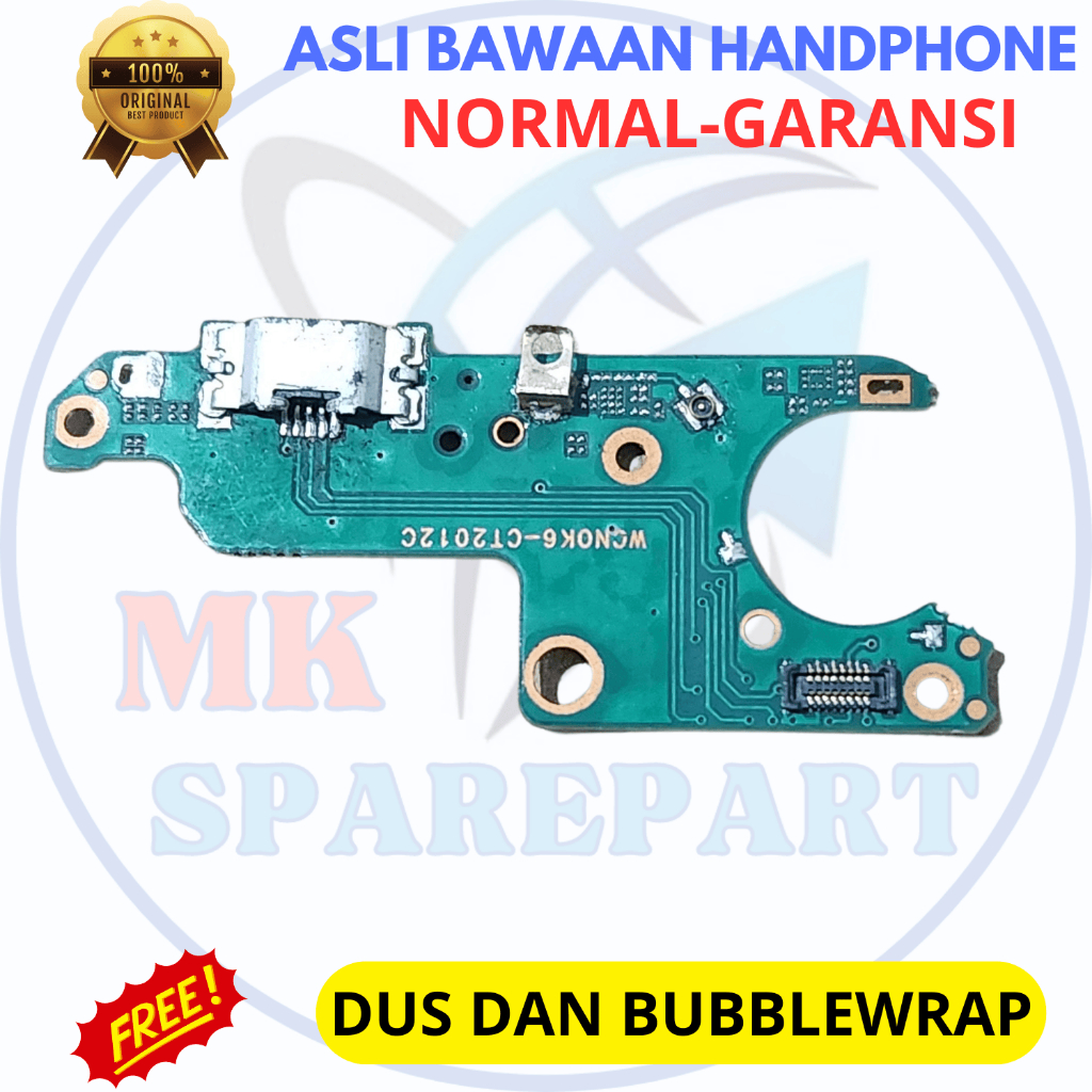 Board cas hp nokia 6 - original copotan cabutan bawaan