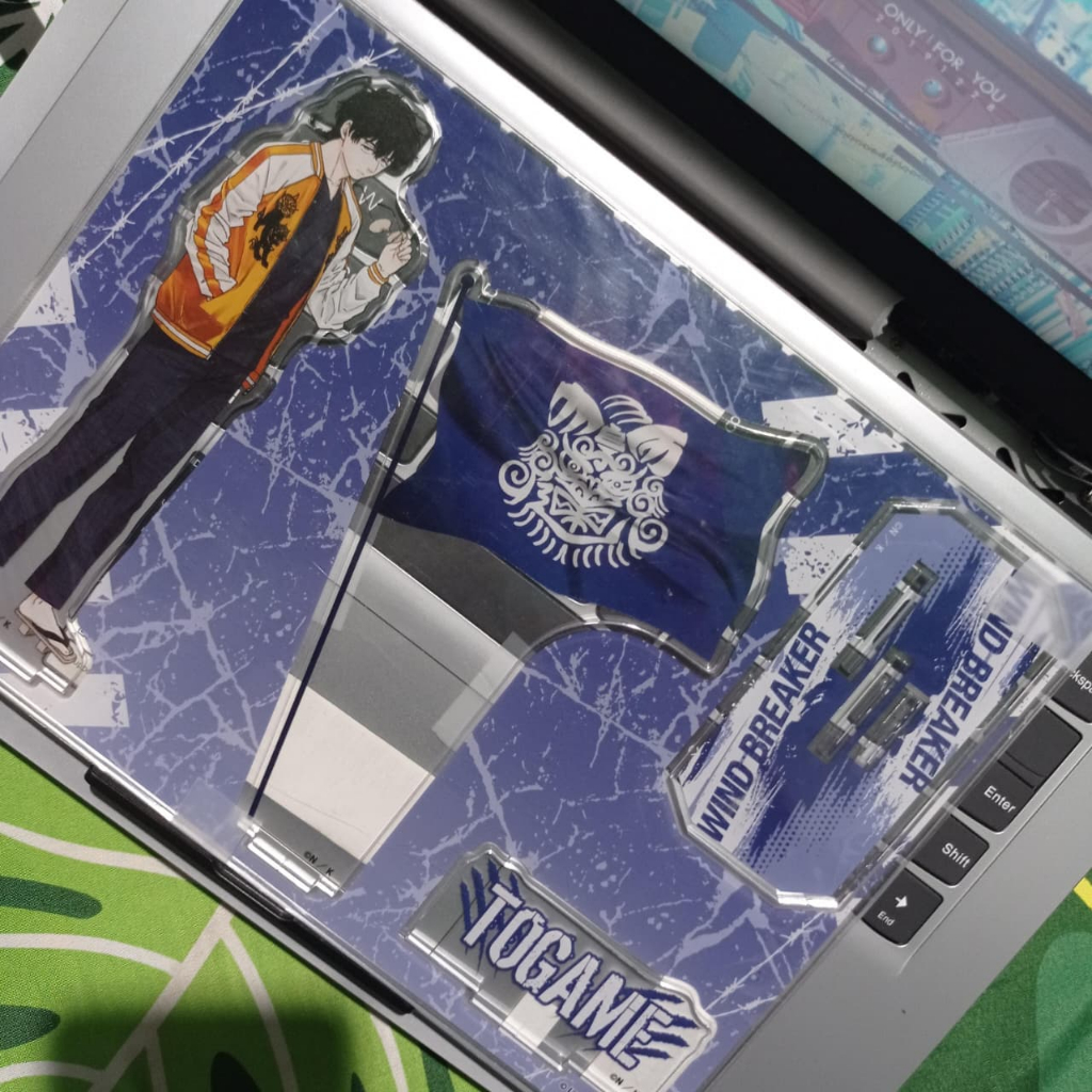 BIG ACRYLIC STAND / ACSTA - TOGAME JO - WIND BREAKER - ORIGINAL / OFFICIAL