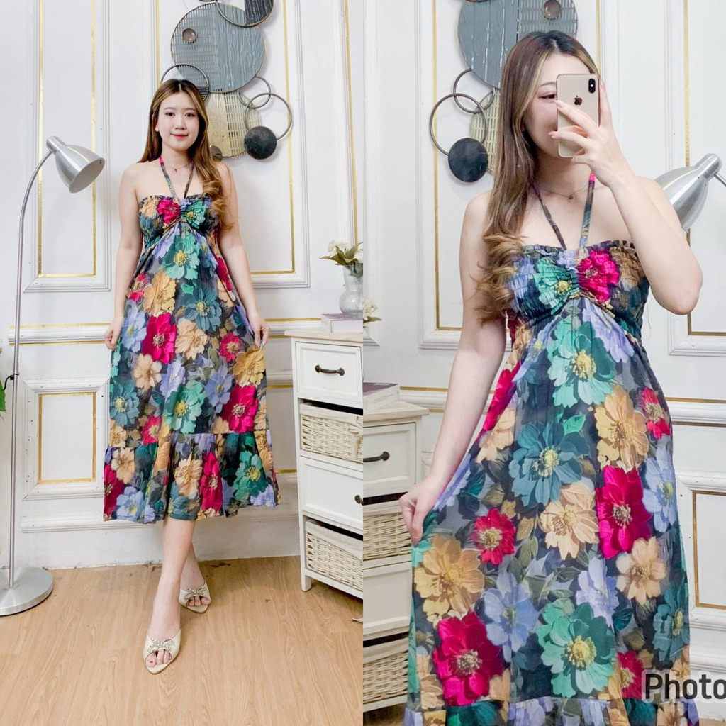 daster carmen/dress carmen/tali leher/daster sexy/daster anti pelakor/daster putri bali/katun rayon