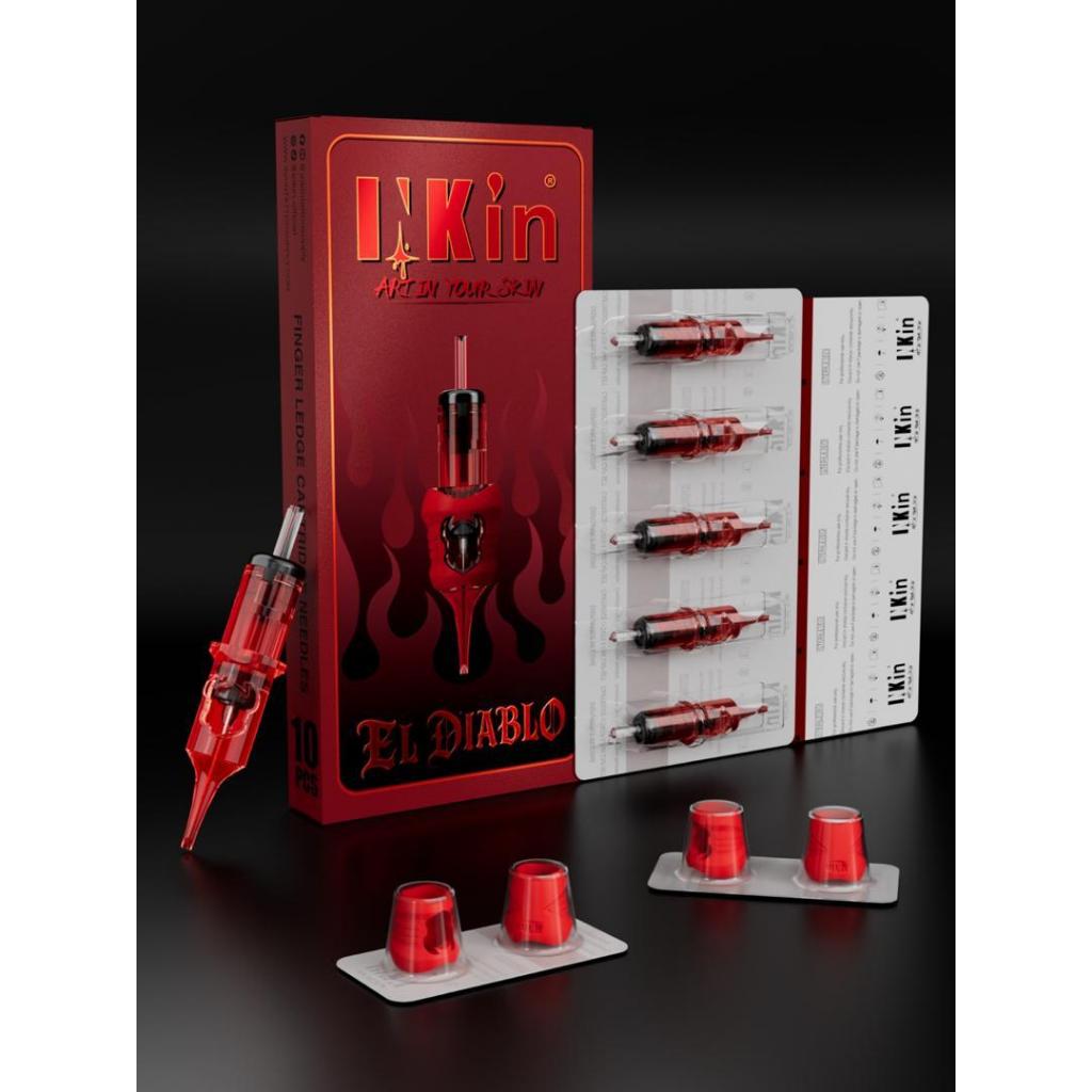 Jarum Tattoo INKin EL DIABLO RS Cartridge Tattoo Needle isi 20pcs Satu Box