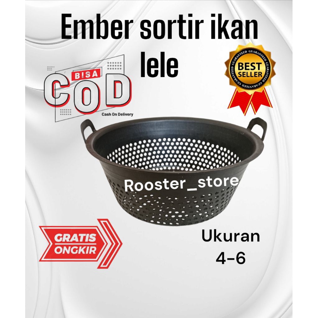 Ember sortir ikan lele Ayakan lele sortiran lele alat sortir lele bak sortir lele