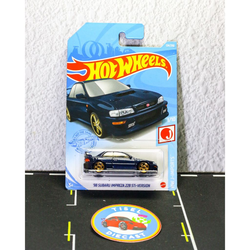 Hot Wheels Subaru Impreza 22B Hitam