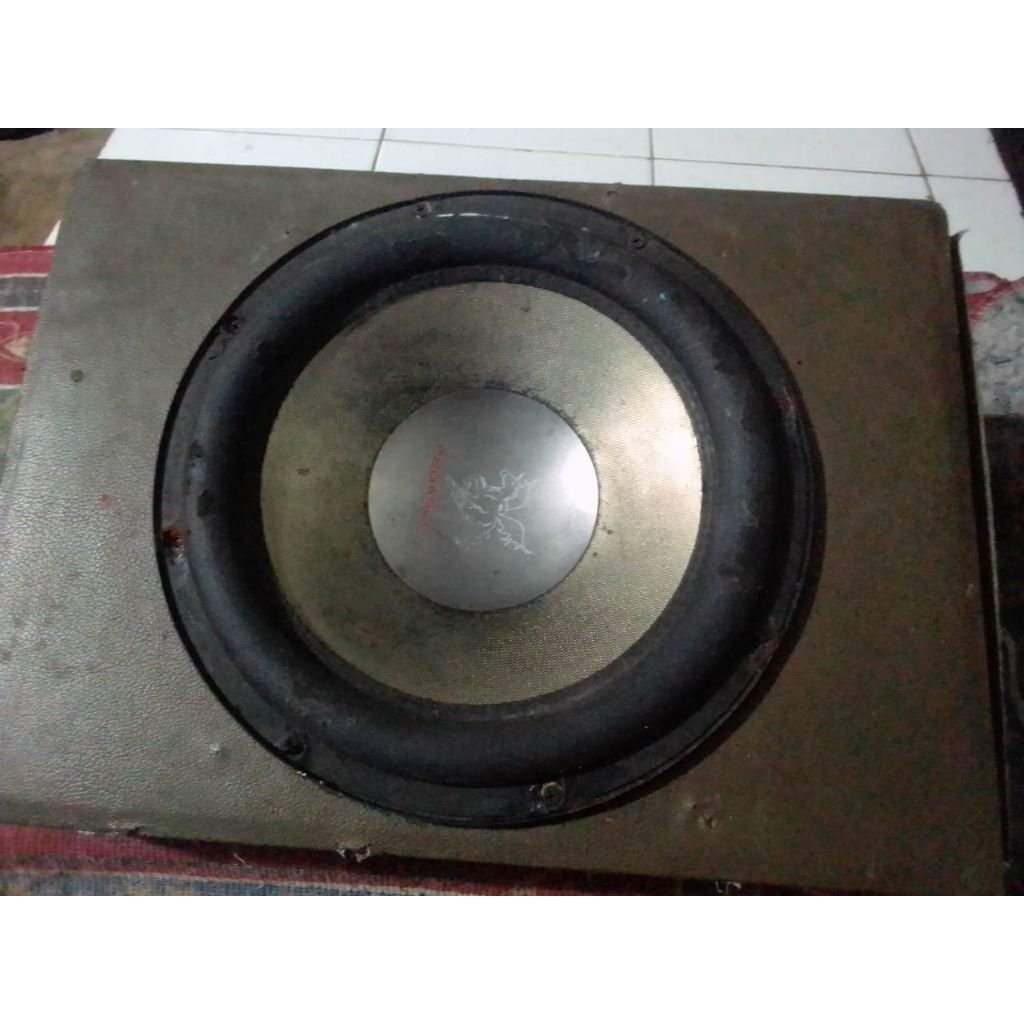 SPEAKER SUB PEGASUS 12inch Dua coil full box bekas cabutan