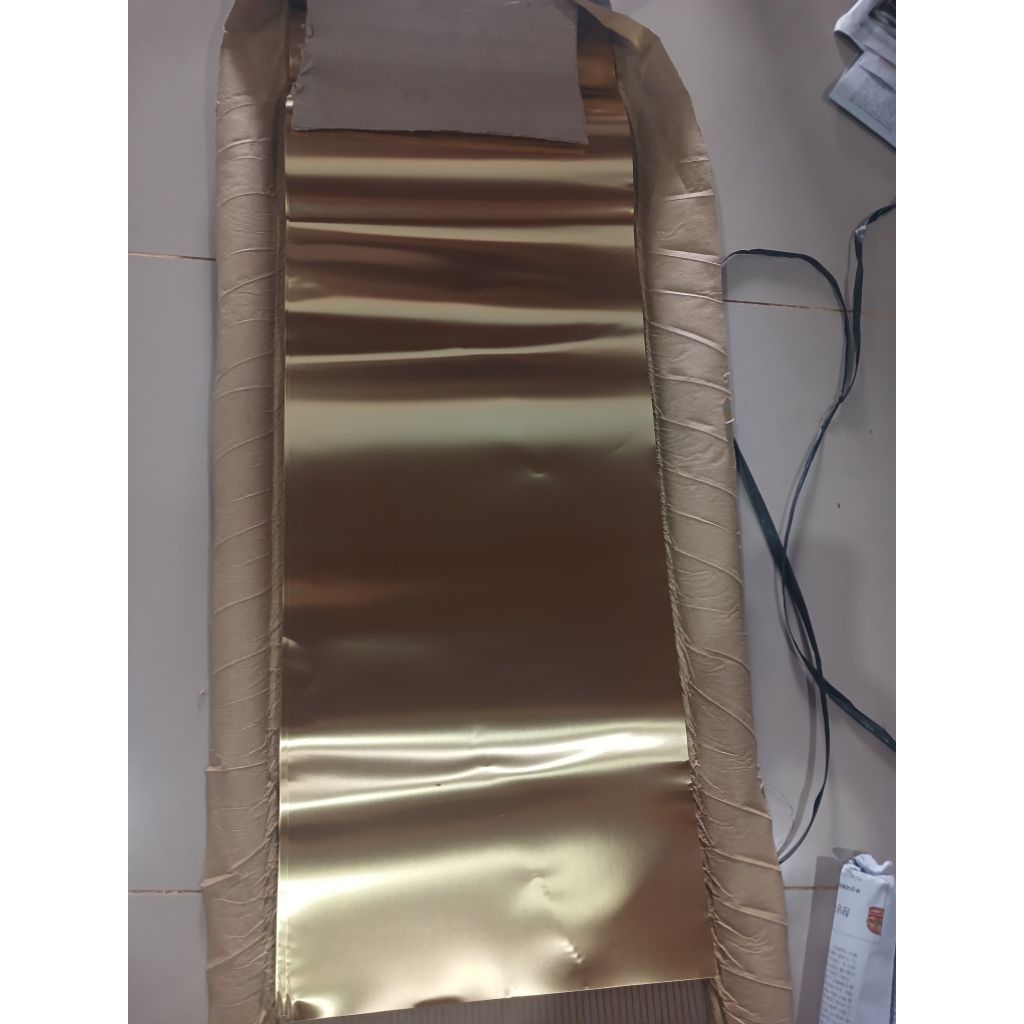 Plat Kuningan Emas 120×36 5×0 15cm