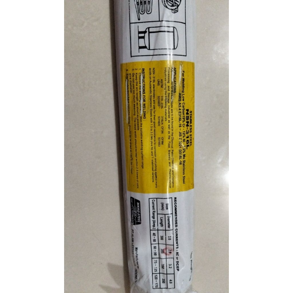 kawat las nsn316l 2,6mm