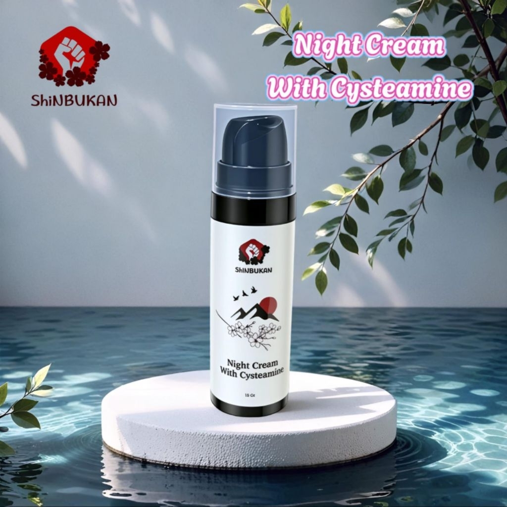 Night cream with Cysteamine