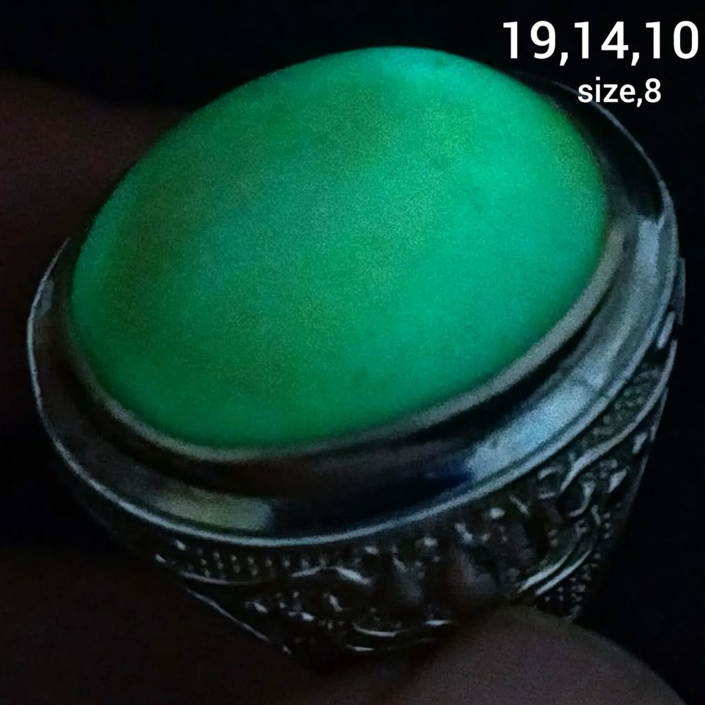 cincin batu akik asli pospor antik top hq natural (asli alam)