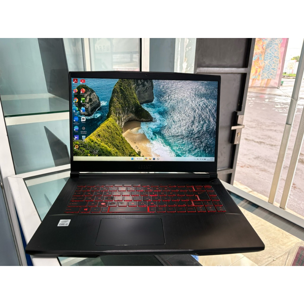 MSI GF65 Thin10UE I5Gen10 16/512GB RTX3060 second