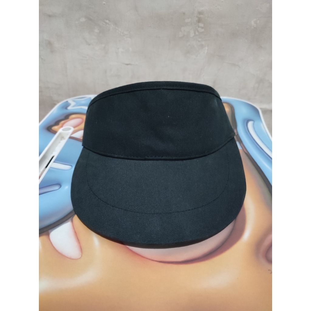 Topi Golf Bolong Adidas Basic Hitam