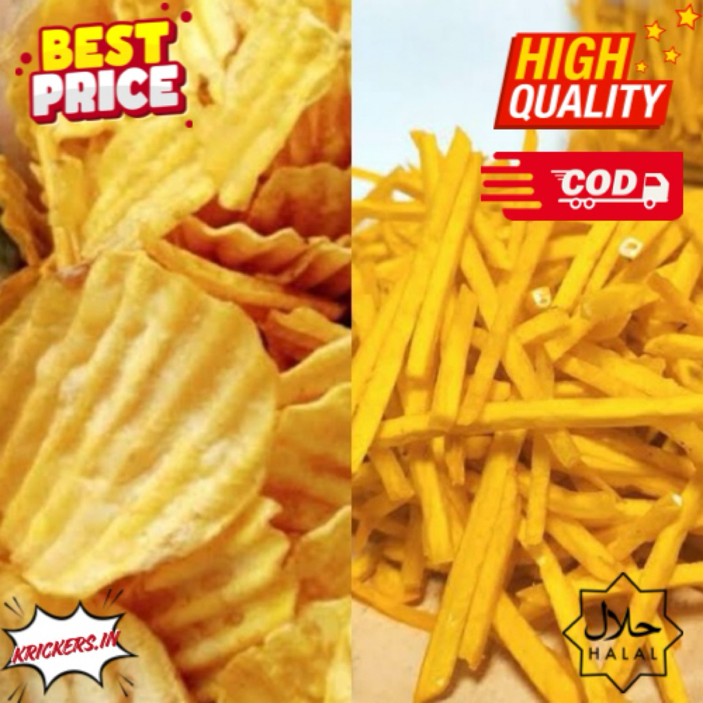 SNACK TALAS GELOMBANG & TALAS STIK